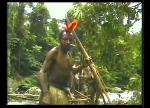 Au întâlnit pentru prima oară omul alb